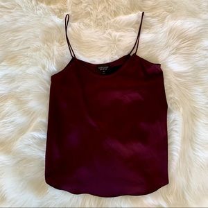 [TOPSHOP] Dark Maroon Tank